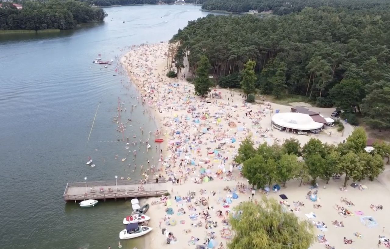 Jezioro Ślesińskie w Wielkopolsce