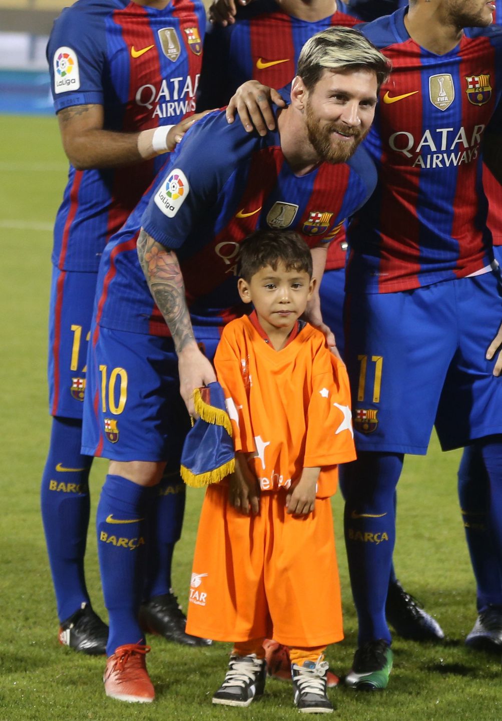 Murtaza Ahmadi i Leo Messi