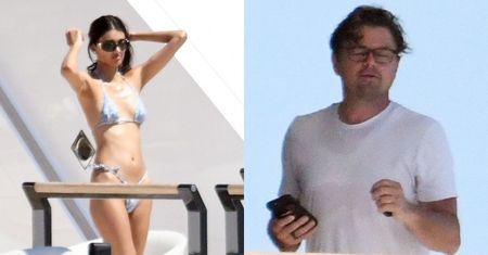 Leonardo DiCaprio baluje na jachcie z kolegami i 28-letnią MODELKĄ! (ZDJĘCIA)