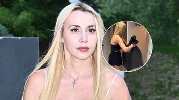 Marianna Schreiber taszczy wielki wór na śmieci. Wbiła wymowną szpilę byłym partnerom