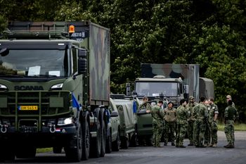 Holenderscy żołnierze w Polsce. Napotkali niezidentyfikowane drony