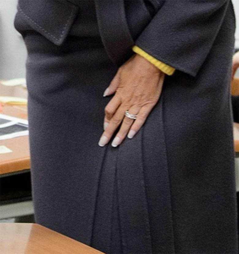 Melania Trump z wizytą w szkole artystycznej