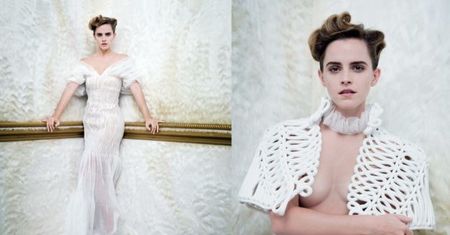 Piersi Emmy Watson w "Vanity Fair"