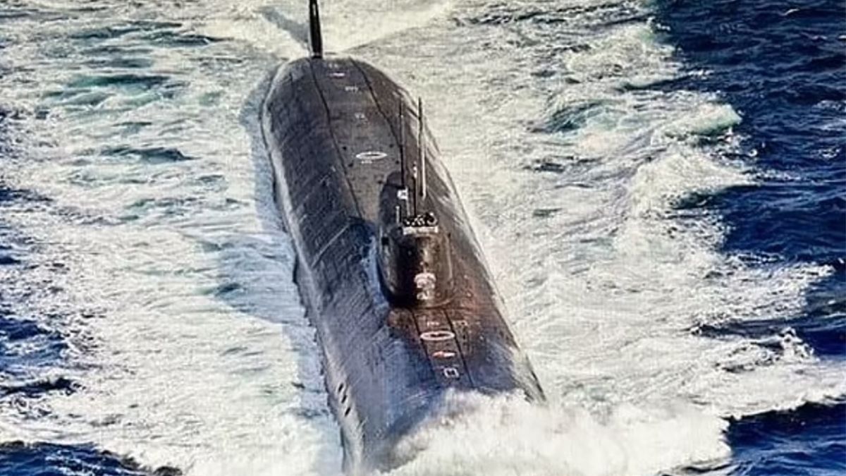 Rosyjski okręt podwodny został zaobserwowany na Morzu Barentsa