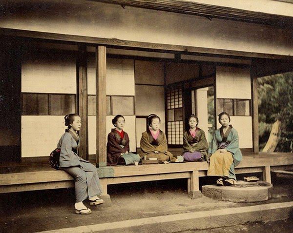Barwione zdjęcia z Japonii - tak wyglądały początki kolorowej fotografii 4