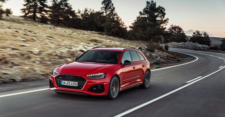 Audi RS 4 Avant po liftingu. Zmienił się głównie wygląd