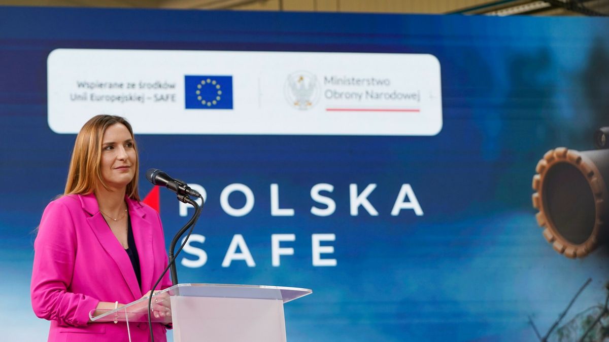 Podpisanie pierwszych umów w ramach SAFE
29.05.2026 Bydgoszcz Podpisanie kolejnych umow finansowanych z programu SAFE 

n/z Magdalena Sobkowiak-Czarnecka

Fot. Jaroslaw Jozajtis/REPORTER
Jaroslaw Jozajtis/REPORTER