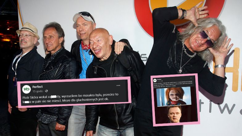 Na profilu zespołu Perfect pojawiły się niepokojące wpisy