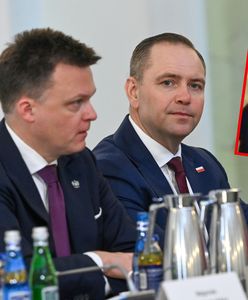 Tusk i Nawrocki w jednym miejscu. Media uchwyciły moment przywitania