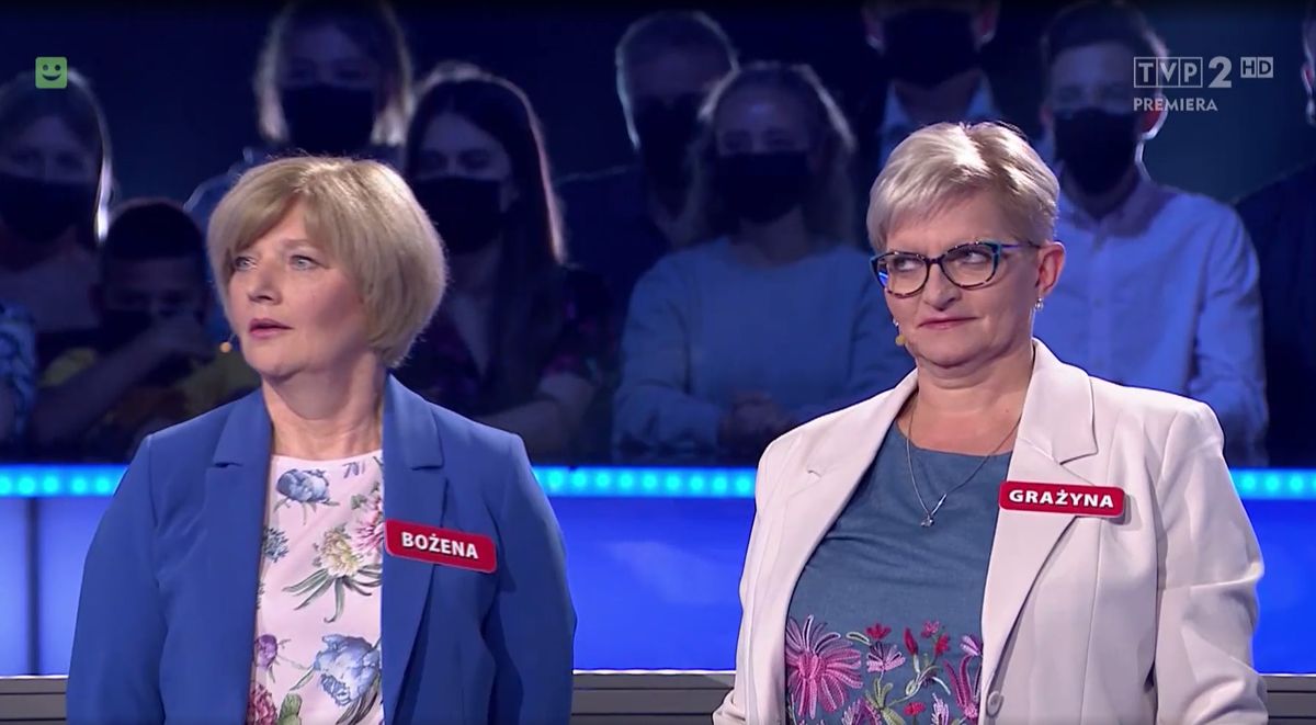 Panie Bożena i Grażyna wzięły udział w teleturnieju TVP "Postaw na milion"