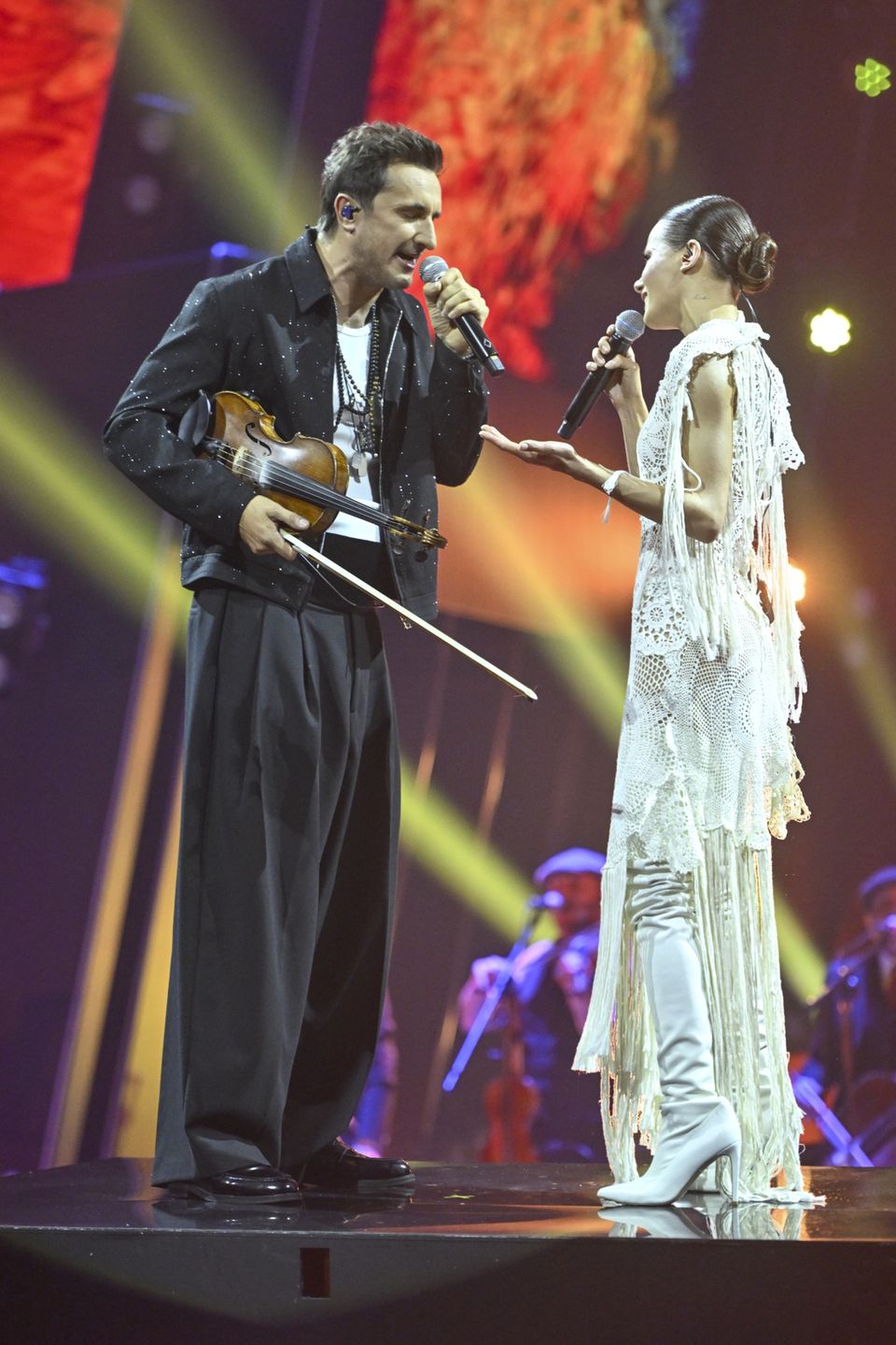 Natalia Szroeder na koncercie Zakopower