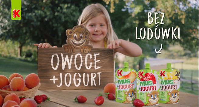 Kubuś promuje połączenie musu z jogurtem (wideo)