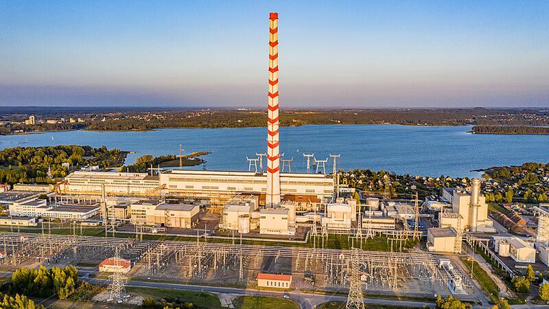 Na zdjęciu litewska elektrownia Elektrėnai, jedna z siłowni, któ