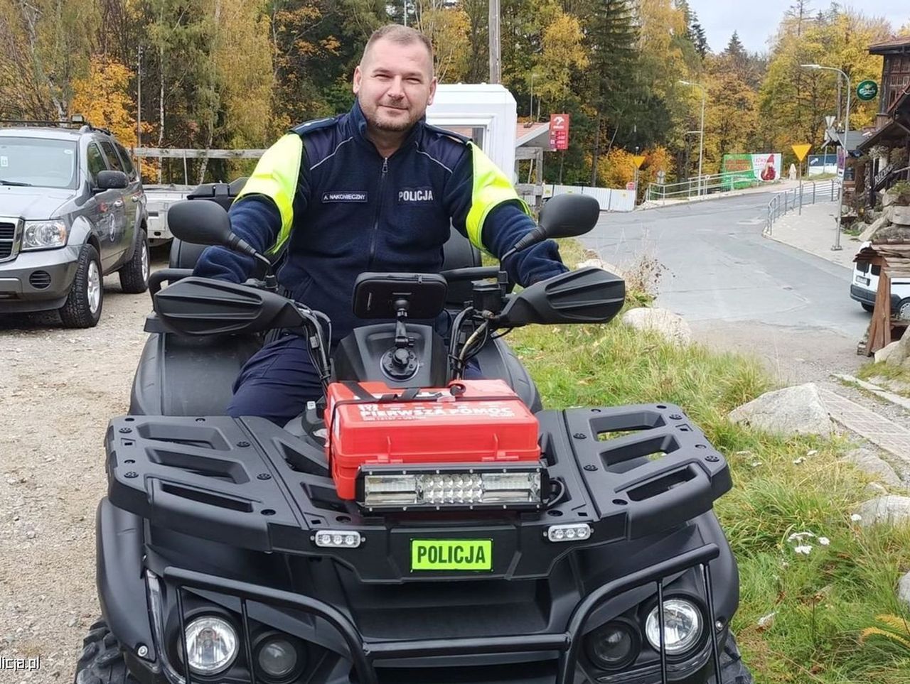 Zobaczył, jak kobieta po kolizji próbuje uciec. Dogonił ją i zatrzymał