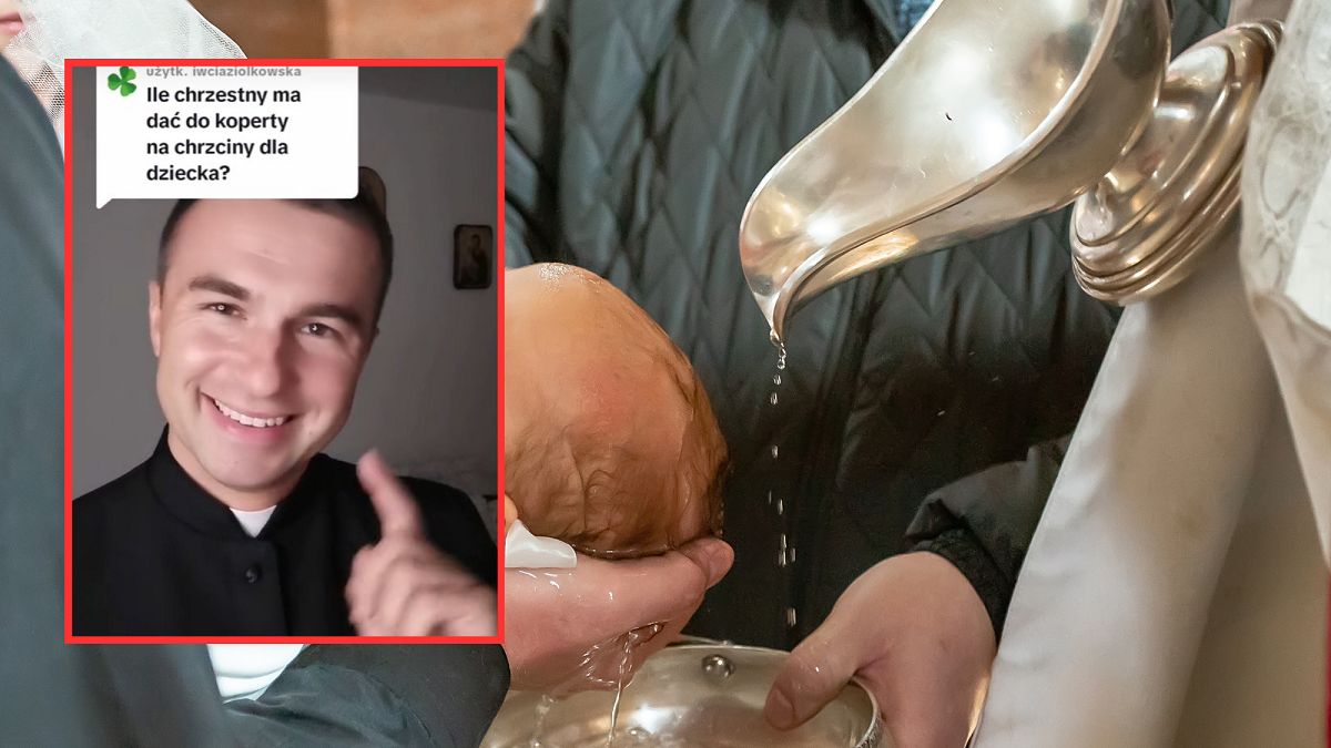 Ksiądz o prezentach na chrzciny. Tyle powinien dać chrzestny. 