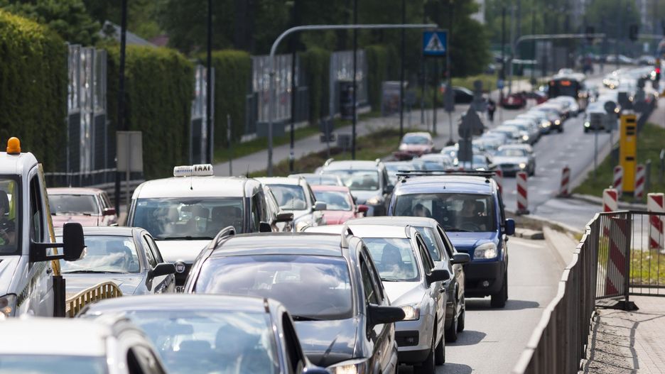 Szereg utrudnień w Warszawie