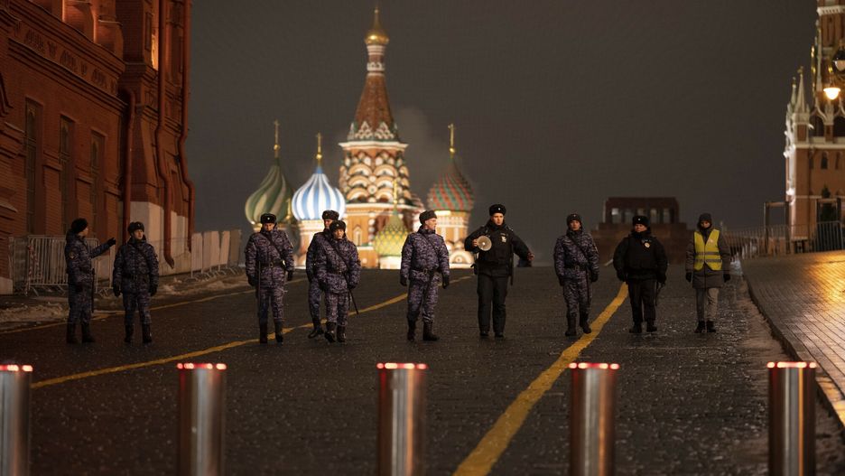 Rosyjska policja w Moskwie