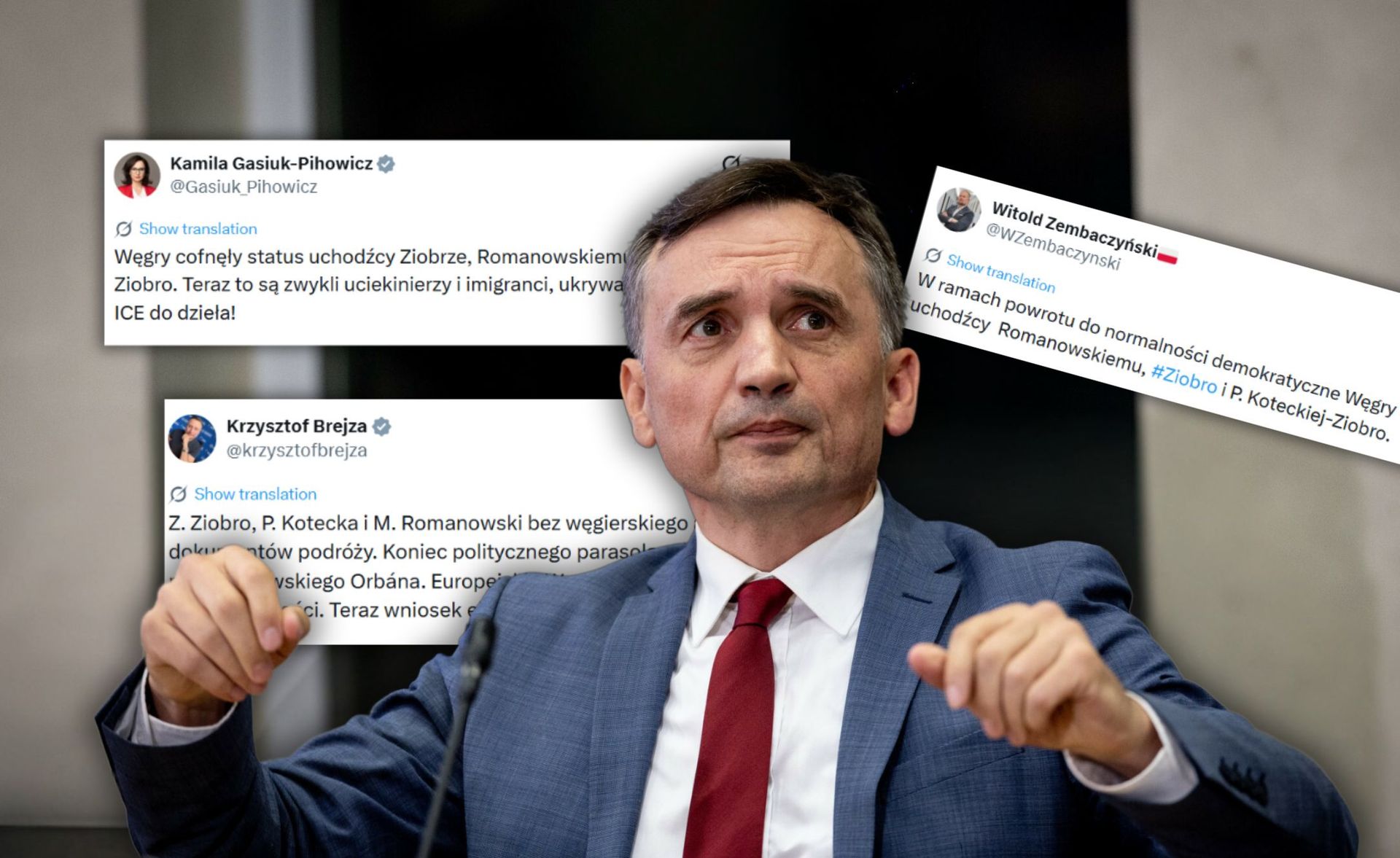 Fala komentarzy ws. Ziobry i Romanowskiego. "ICE do dzieła!"