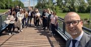 Tłumy mieszkańców na otwarciu kładki. Połączyła dwa kraje
