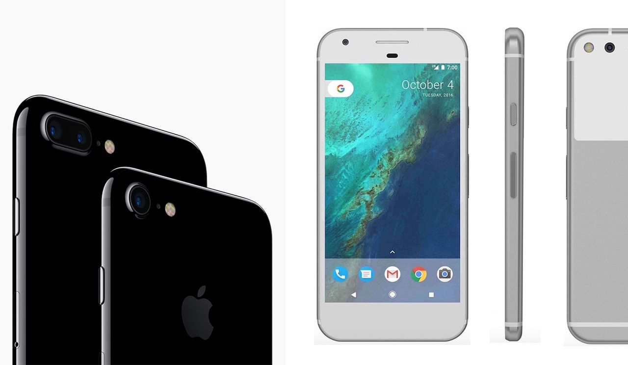 Google Pixel czy iPhone 7 - który smartfon jest wydajniejszy?