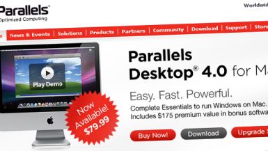 Parallels 4.0 for Mac gotowy na Windows 7 1