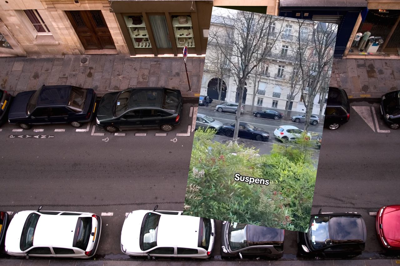 Parking in Paris is not pleasant for bumpers.