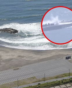 Tsunami na Pacyfiku. Na nagraniach z Japonii widać skalę żywiołu
