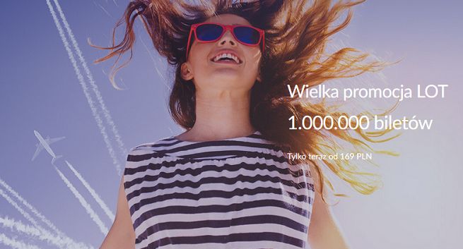 LOT w „promocji roku” obniża ceny miliona biletów (wideo)