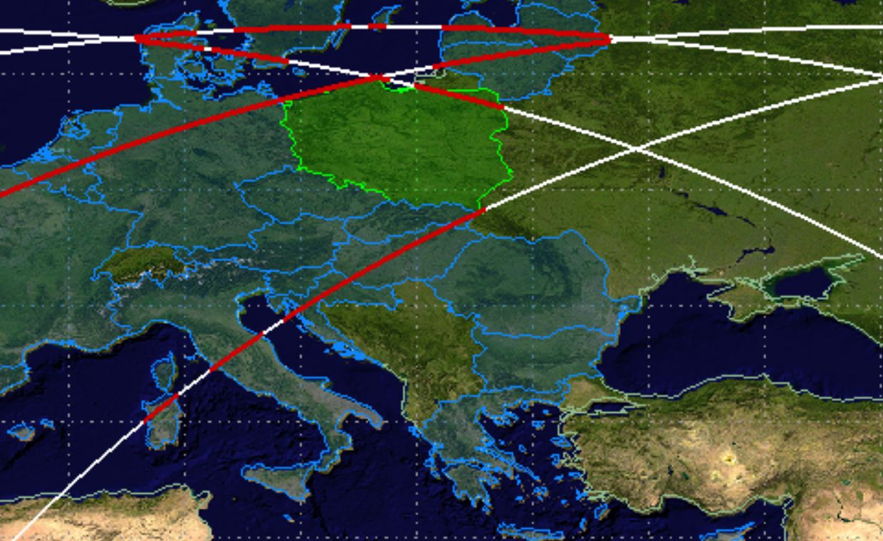 wiadomości,aktualności,WP Wiadomości Deorbitacja chińskiej rakiety. Wskazali regiony Polski
