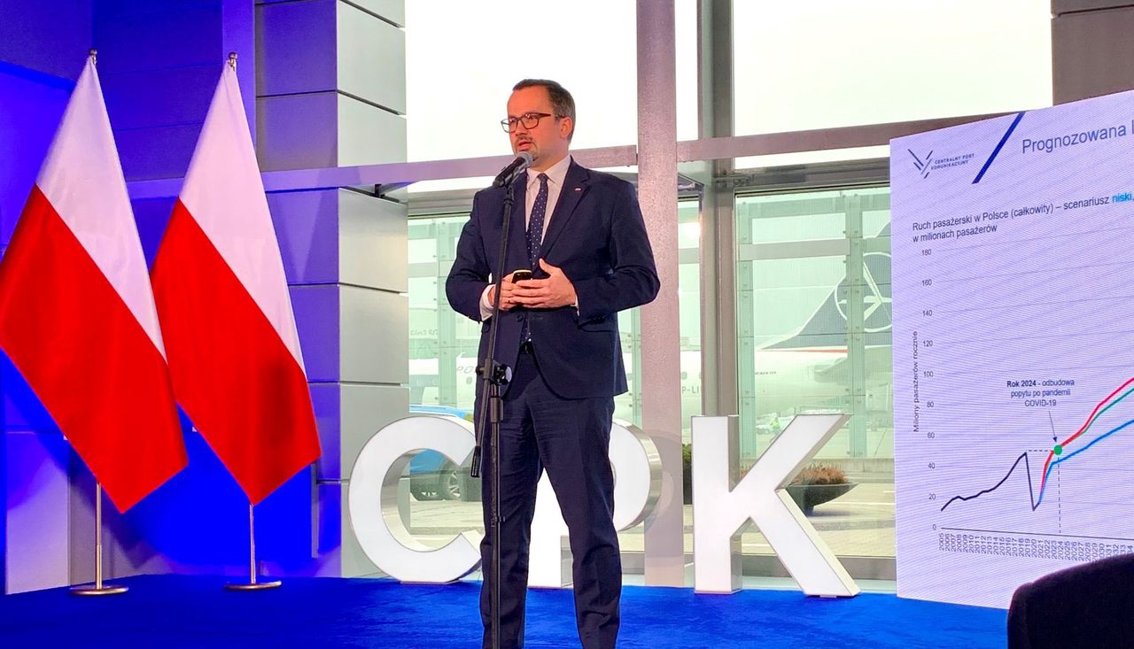 Marcin Horała, wiceminister infrastruktury i pełnomocnik rządu ds. CPK