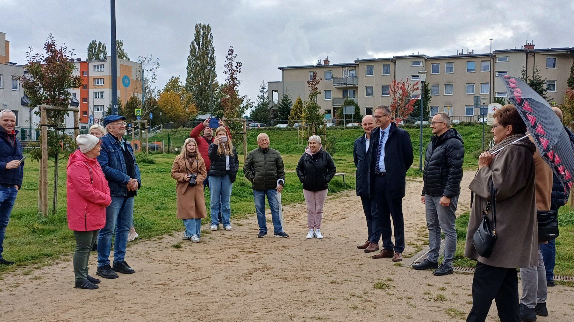 W wydarzeniu wziął udział burmistrz Pruszcza Janusz Wróbel i zastępca Radosław Pietrzak