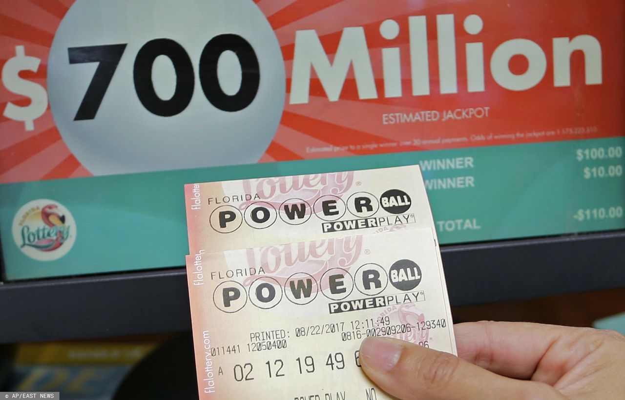 Padła główna wygrana w loterii Powerball w USA. Kumulacja z 40 losowań