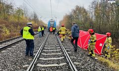 Tragiczny wypadek na torach w Rudzie Śląskiej. Nie żyje 51-latek