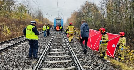 Tragiczny wypadek na torach w Rudzie Śląskiej. Nie żyje 51-latek