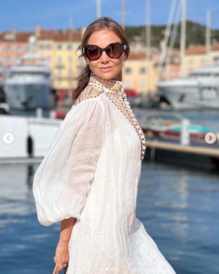 Kinga Rusin w Saint-Tropez 