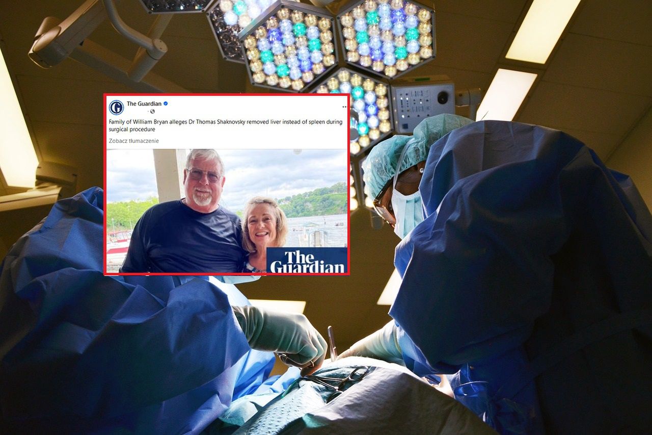 A fatal mistake by a doctor from Florida. He removed the wrong organ during surgery.