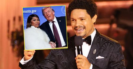 Kpił śmiało z Nicki Minaj i Donalda Trumpa. Salwy oklasków
