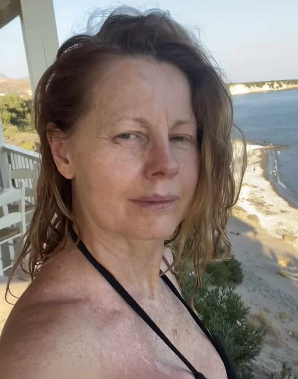 61-letnia Ewa Skibińska wygina się w bikini