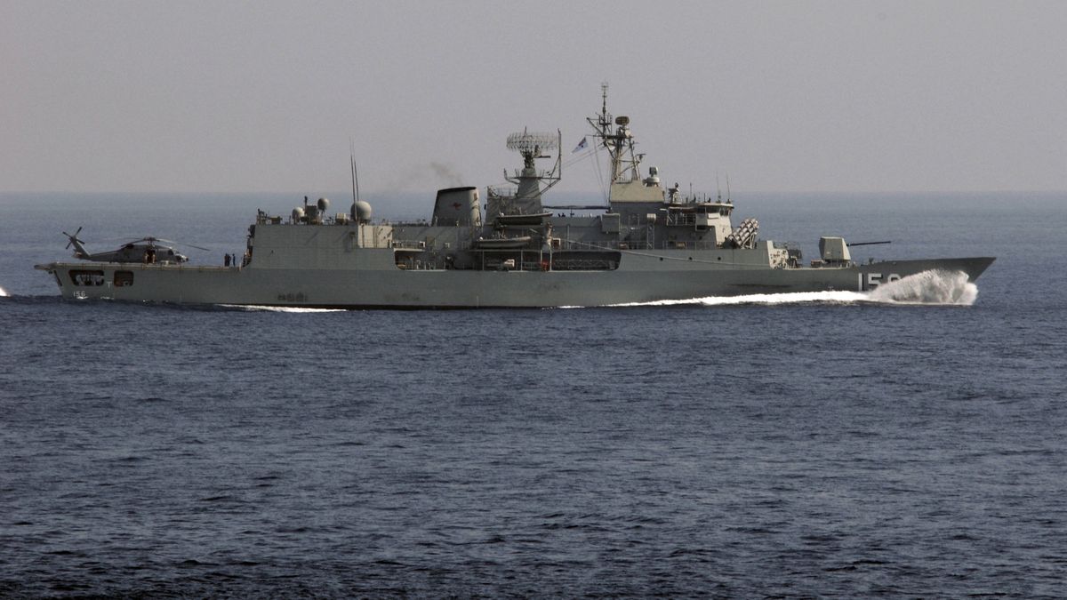 HMAS Toowoomba (FFH 156). Zdj. ilustracyjne 