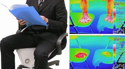 Indywidualna klimatyzacja dla spoconego pracownika