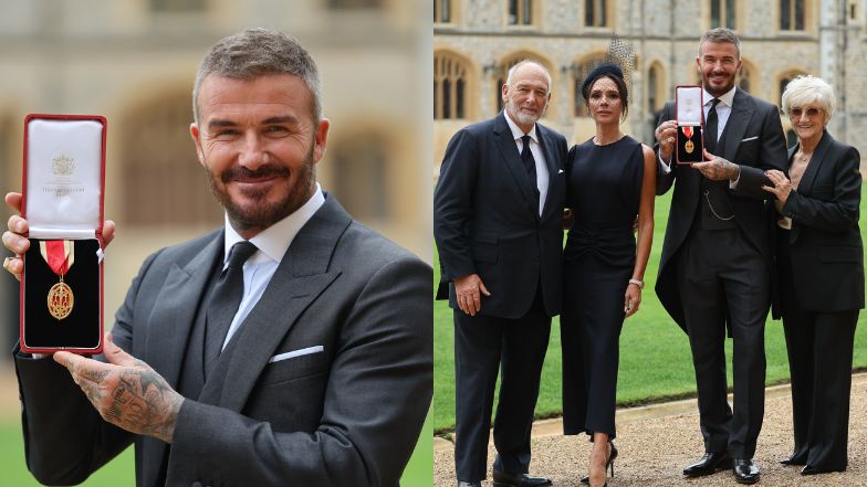 David Beckham otrzymał od króla Karola III tytuł szlachecki