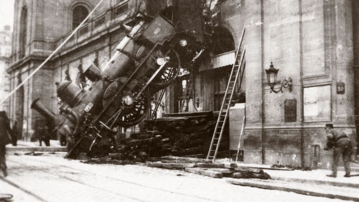 Parowóz na placu de Rennes: to zdjęcie zrobiono 125 lat temu 1