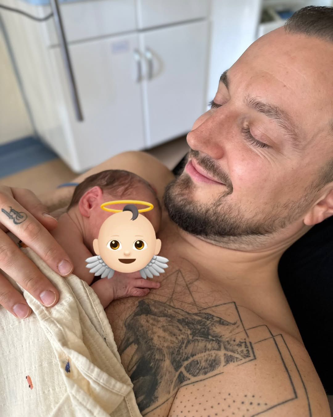 Baron i Sandra Kubicka uczcili 1. urodziny syna
