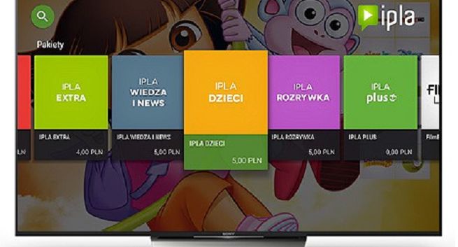 Ipla dostępna na urządzeniach z systemem Android TV