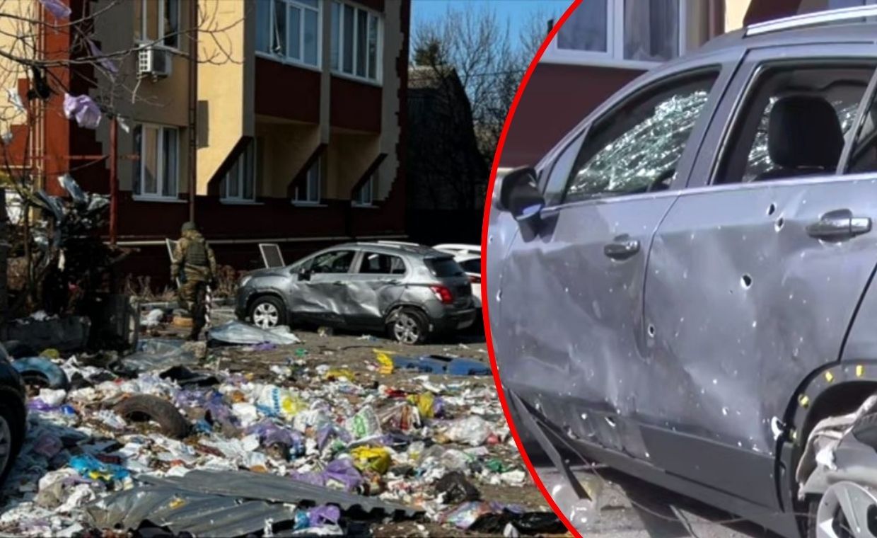 Wybuchy w Buczy. Eksplodowały nieznane urządzenia