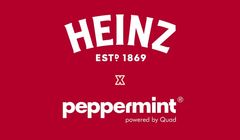 Agencja Peppermint z obsługą reklamową marki Heinz w Polsce