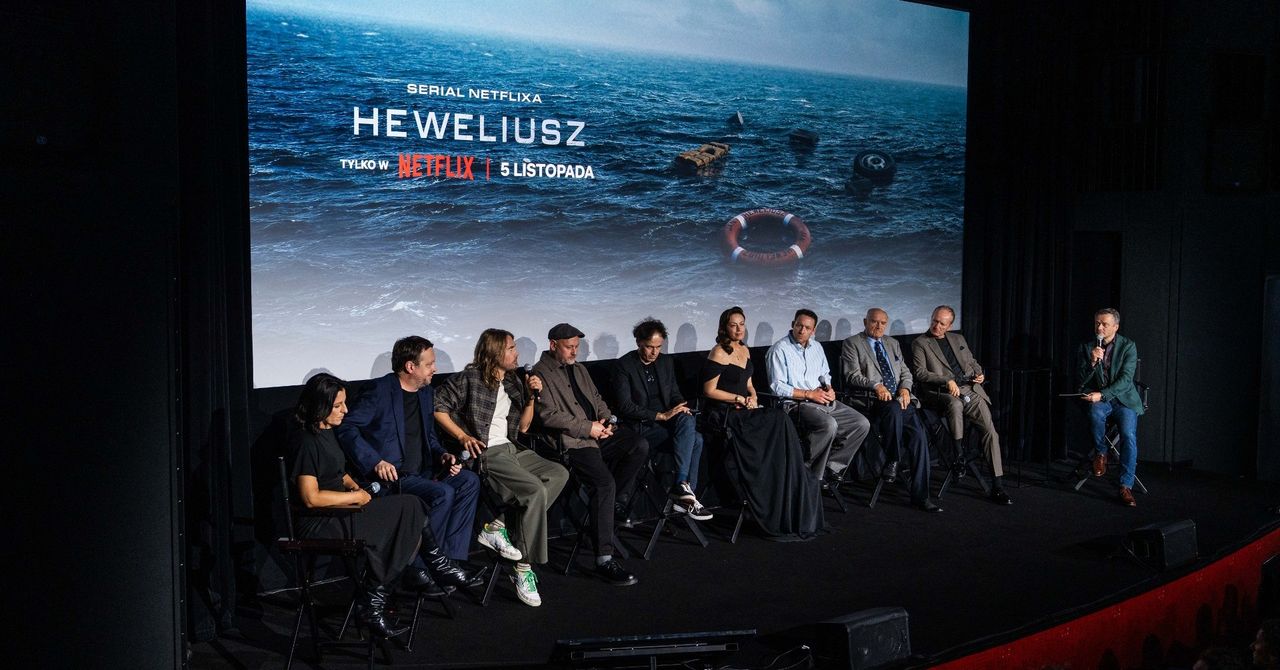 Gdynia: Przedpremiera nowego serialu Netflixa "Heweliusz"