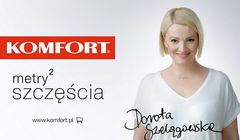 „Metry2 szczęścia” - Dorota Szelągowska reklamuje Komfort także w „Polowaniu na mieszkanie” w TVN (wideo)