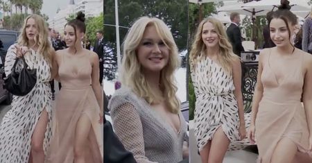 Nierozłączne Wieniawa i Mercedes kokietują paparazzi w Cannes
