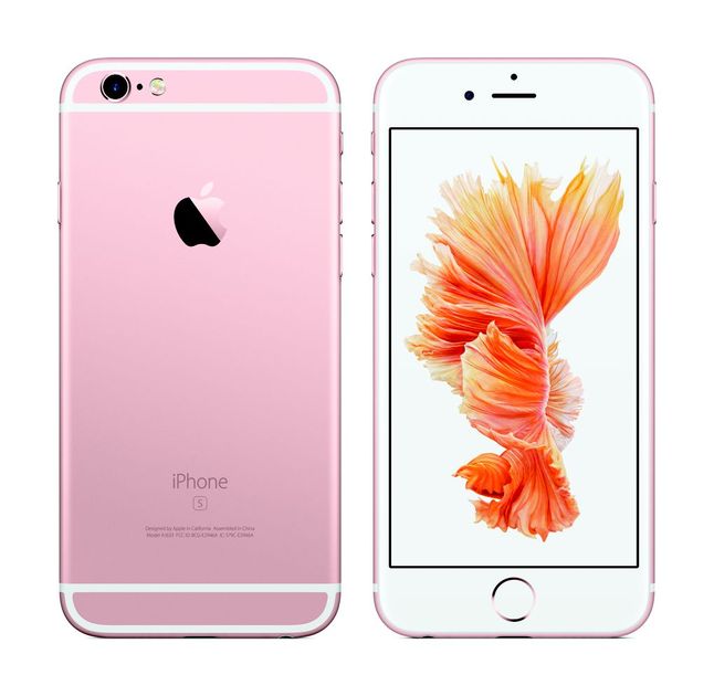 iPhone 6s w kolorze rose gold.